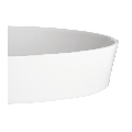 Plat sabot porcelaine 26 x 36 cm 300 cl H 6 cm