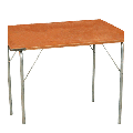 Table desserte 70 x 90 cm ignifugée