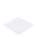 Serviette Baumwolle Weiss 60 x 60 cm