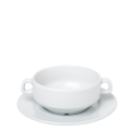 Tasse et sous-tasse à consommé Ø 11 cm H 6,5 cm 26 cl