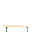 Festbank L 220 T 25 cm H 47