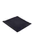 Serviette de table chintz noir 60 x 60 cm ignifugée M1
