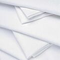 Serviette Leinen Weiss 50 x 50 cm