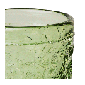 Tischlicht Barock olivgrün Ø 5 cm H 6,5 cm