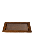 Platte Louisiane 46 x 63 cm mit Glaseinsatz