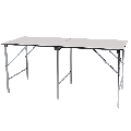 Officetisch klappbar Inox 80 x 200 cm H 90 cm