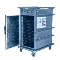 Umluft-Ofen elektrisch mit 8 Gittern 220 V / 16A einphasig - 3 kW