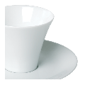 Tasse Kyoto weiss Ø 7,5 cm H 6,5 cm 11 cl