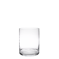 Plattenständer/Vase aus Glas Ø 25 cm H 30 cm