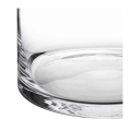 Plattenständer/Vase aus Glas Ø 25 cm H 30 cm