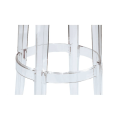 Barstuhl / Hocker Cristal transparent H 75 cm