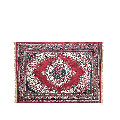 Teppich rötlich Vintage
