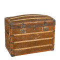Coffre en bois vintage