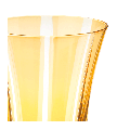 Becher Tulpe bernstein Ø 8,5 cm H 11 cm 28 cl