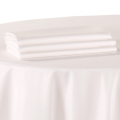 Tischtuch Chintz weiss 290 x 800 cm feuerschutzbehandelt