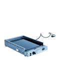 Plancha für Hamburger aus Glaskeramik 220 V - 2,5 kW