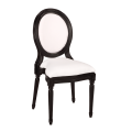 Stuhl Montaigne schwarz und weiss