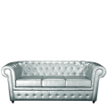 Sofa Chesterfield L 202 B 92 H 76 cm