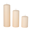 Kerze Zylinder Elfenbein H 15 cm Ø 6 cm