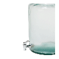 Getränkespender Vintage aus Glas mit Zapfhahn 12,5 L