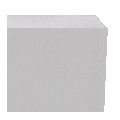 Buffet cube lycra blanc sur roulettes 69 x 86 H 106 cm - 24h