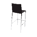 Barstuhl schwarz 52 x 43 cm H 111 cm
