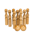 Quilles en bois Vintage