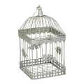 Cage à oiseaux Vintage blanche