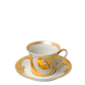 Kaffee-/Teetasse mit Unterteller Versace 25 cl