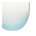 Bubble matt blau Ø 6.5 cm H 6.5 cm 15 cl