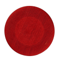 Platzteller Glas rot Ø 32 cm