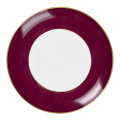 Menüteller Rocco bordeaux Ø 27 cm