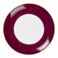 Menüteller Rocco bordeaux Ø 27 cm