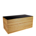 Buffet klappbar Teak 100 x 200 cm