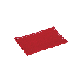 Tischset / Serviette aus Einwegstoff rot 32 x 48cm (12 Stk.)