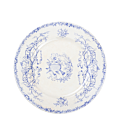 Grande assiette Vintage bleu vert Ø 22-25 cm