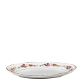 Platte oval Vintage floral