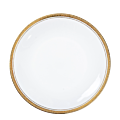 Menüteller Vintage Weiss-Gold Ø 23-25 cm