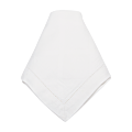 Serviette Venedig Weiss 45 x 45 cm