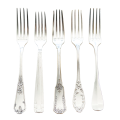 Tafelgabel Vintage Silber