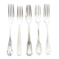 Tafelgabel Vintage Silber