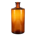 Apothekerglas Vintage braun gross