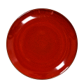 Menüteller Korfu rot Ø 26 cm