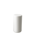 Poivrière porcelaine blanche Ø 3,2 cm H 6,2cm (poivre non fourni)