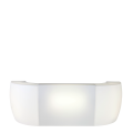 Bar Igloo beleuchtet, Eckmodul 90 x 89,5 cm H 108 cm