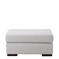 Hocker Loft grau 40 x 80 cm H 40 cm