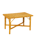 Couchtisch Rattan Vintage