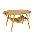 Couchtisch Rattan Vintage