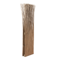 Paravent bois flotté 3 panneaux L 120 cm (40x3) H 170 cm