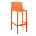 Chaise haute Sila orange H 100 cm
